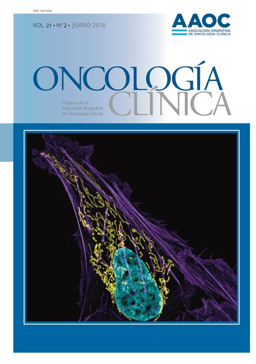 					Ver Vol. 21 Núm. 2 (2016): Oncología Clínica
				