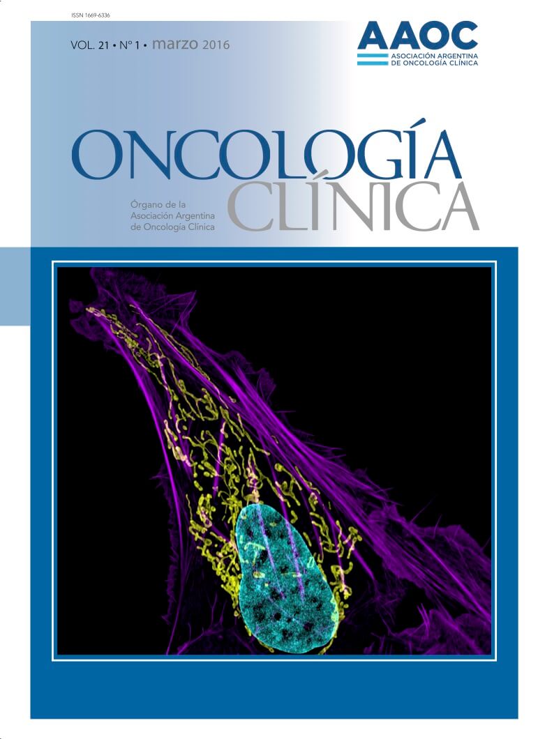 					Ver Vol. 21 Núm. 1 (2016): Oncología Clínica
				