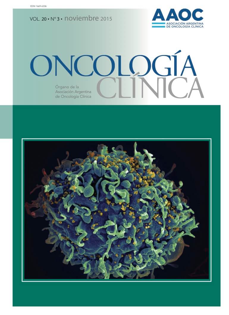 					Ver Vol. 20 Núm. 3 (2015): Oncología Clínica
				
