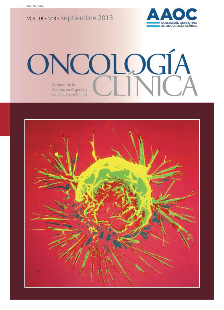 					Ver Vol. 18 Núm. 3 (2013): Oncología Clínica
				
