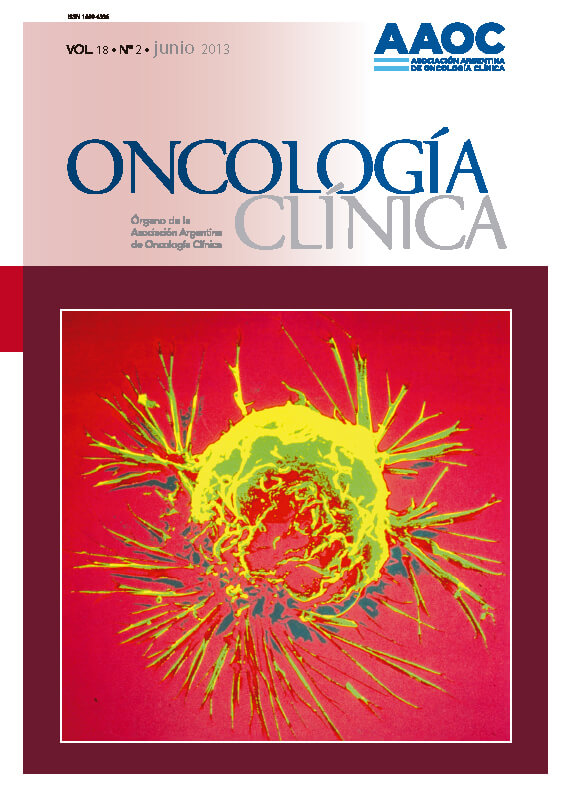 					Ver Vol. 18 Núm. 2 (2013): Oncología Clínica
				